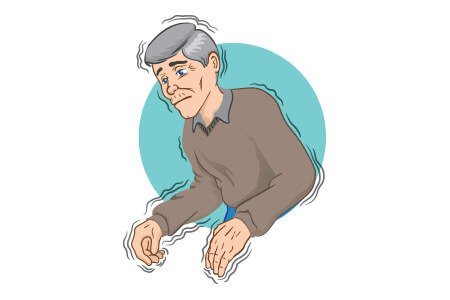 Old men vector image